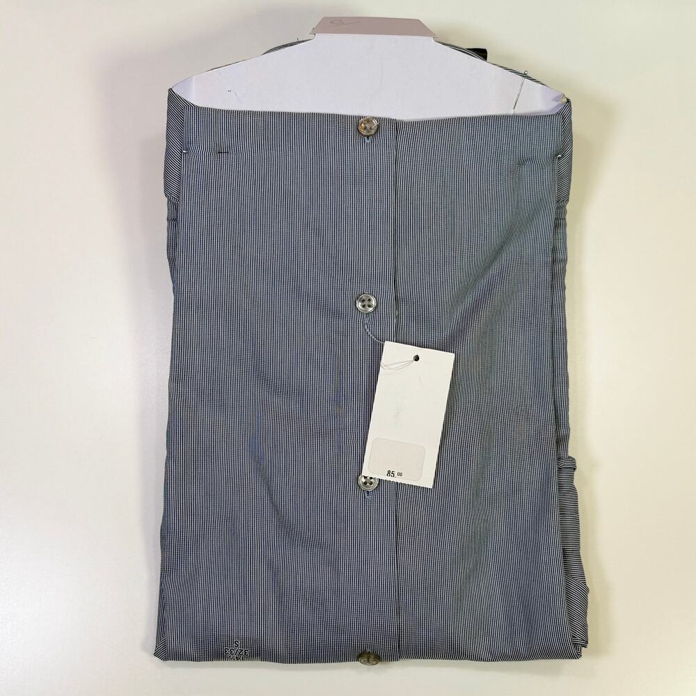 Calvin Klein Steel Men's Slim-Fit Stretch Dress Shirt blue 14.5 32-33 $85 - Picture 4 of 6